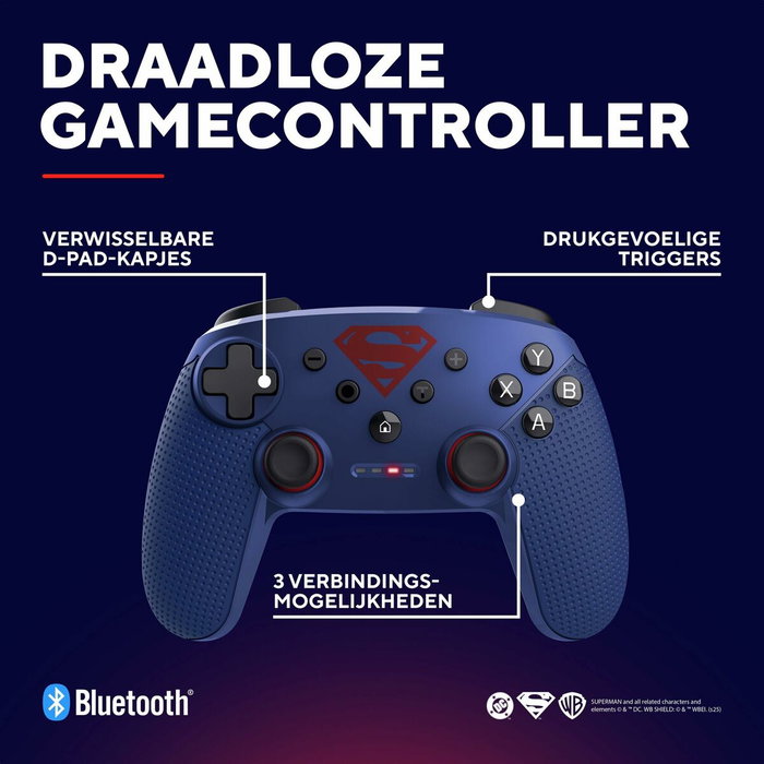Trust GXT 542SM Muta Gamepad Azul