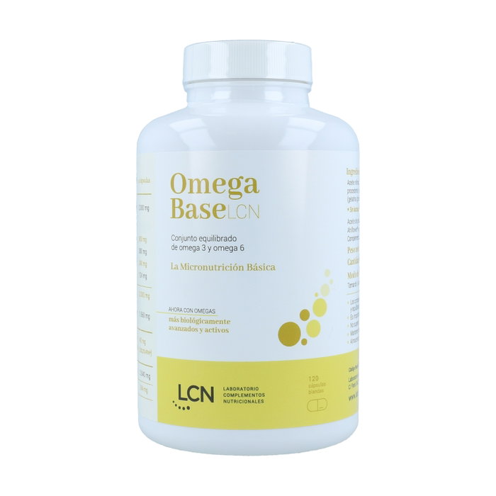 LCN Omega Base 120 cápsulas (Omega 3 y 6) LCN Omega Base 120 cápsulas (Omega 3 y 6)
