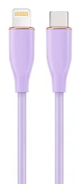 GEMBIRD Cable de Carga y Datos USB-C a Lightning 1,5 m Violeta