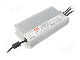 MEAN WELL HLG-600H-12 Alimentador LED de 480W 12VDC 40A