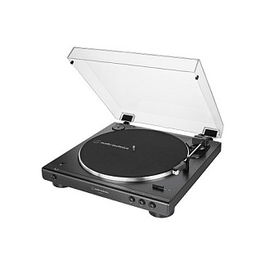 Audio Technica AT-LP60XBTBK Tocadiscos Bluetooth Negro Automático con Amplificador Phono Integrado