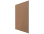 Nobo Tablero de anuncios de corcho con marco de aluminio 1500x1200 mm