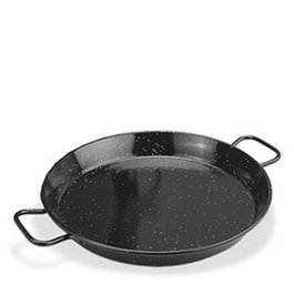 Paelleras El Cid Paellera Valenciana de Hierro Esmaltado para Cocina - 28 cm
