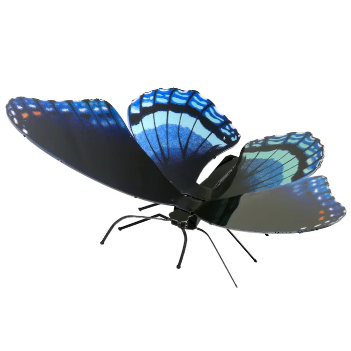 Fascinations Maqueta 3D Metal Earth Red-Spotted Purple - Mariposa Modelo Ensamblado de Metal Sin Pegamento para Adultos, Construcción Fácil