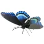 Fascinations Maqueta 3D Metal Earth Red-Spotted Purple - Mariposa Modelo Ensamblado de Metal Sin Pegamento para Adultos, Construcción Fácil