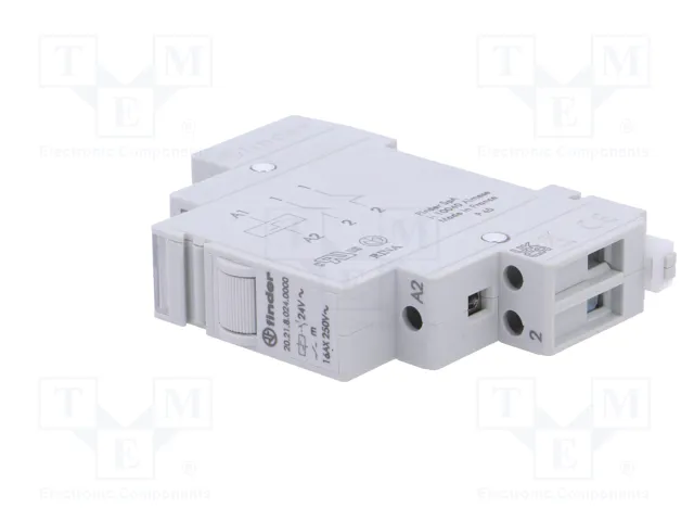 FINDER Relé de instalación biestable por impulsos 24V AC NA FINDER Relé de instalación biestable por impulsos 24V AC NA