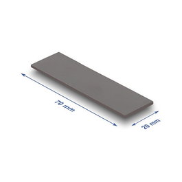 DeLOCK 18474 Parche térmico para módulos M.2 70 x 20 x 1,75 mm