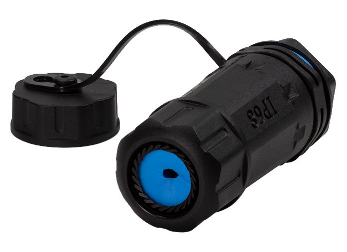 LOGON PROFESSIONAL Acoplador de Panel Cat.6A RJ45 IP68 para Exterior / Industrial con Gland, Modelo TWPGLAND84