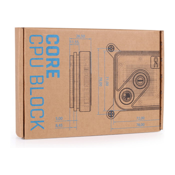 Alphacool K Alphacool Core 1 Aurora ARGB - Schwarz