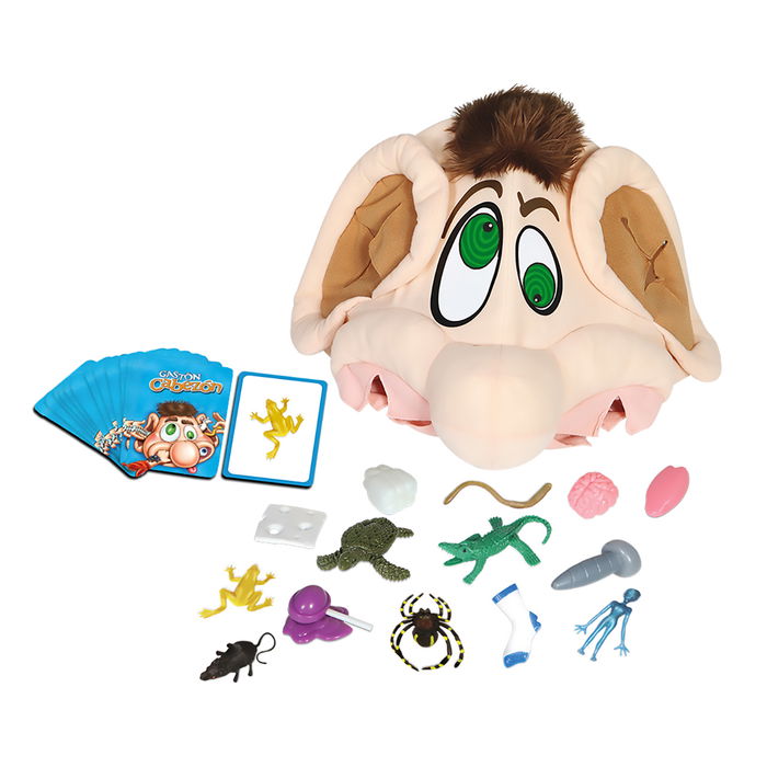 Bizak Gastón Cabezón 64558519 Juego Divertido y Asqueroso para Niños y Adultos +3 Años