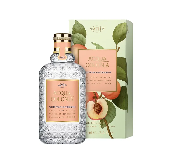 4711 Acqua Colonia White Peach & Coriander Eau de Cologne 100 ml Spray