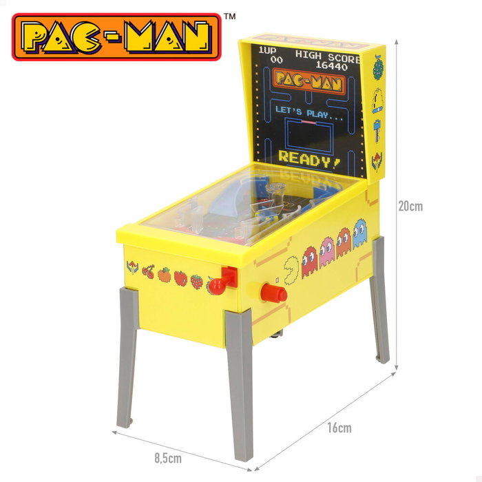Color Baby Juego Mini Pinball Arcade Pac-Man con luz y sonido