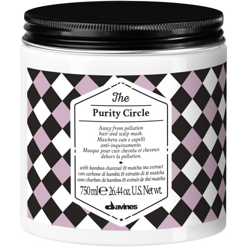 Davines The Purity Circle Mascarilla crema de tratamiento para el cuero cabelludo Detoxification 750 ml