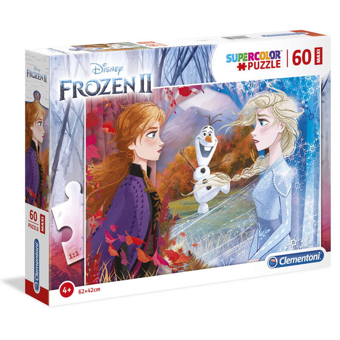 Clementoni Puzzle Maxi Frozen 2 Disney 60 Piezas 62x42cm