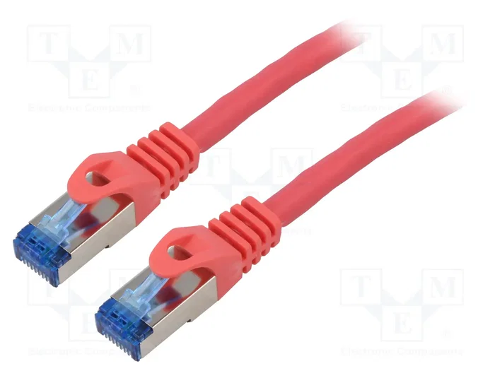 Lanberg Cable de red Cat6a S/FTP Rojo 1 m Lanberg Cable de red Cat6a S/FTP Rojo 1 m