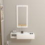 Hanah Home Aparador Vien - White, Melamina, Blanco