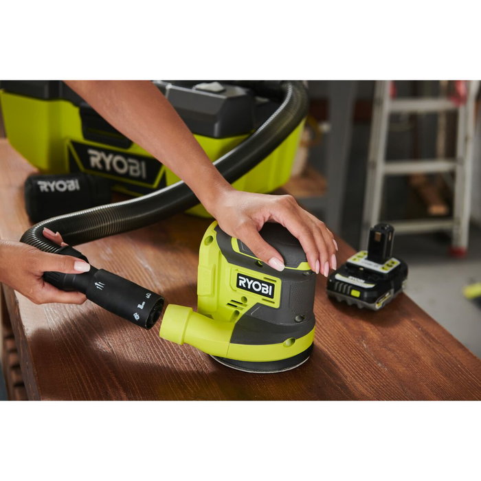 Ryobi RROS18-0 Lijadora Orbital Aleatoria Inalámbrica 18V