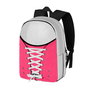 OMP! Sneakers Fuchsia Mochila Grande Urbana 1 Compartimento 17x30x40cm 60% PU 40% Algodón Poliéster Fucsia