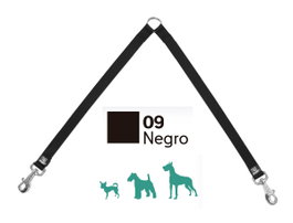 ARPPE Acople Dos Perros Nylon 49 cm x 2,5 cm Basic NG 4077012509