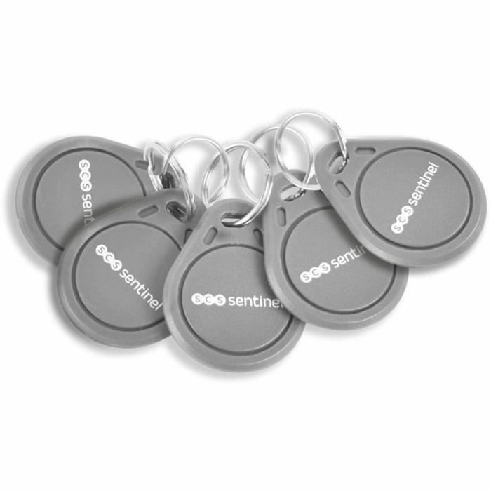 Scs Sentinel Conjunto de 5 insignias RFID - Visiodoor, CodeAccess 501 y A Scs Sentinel Conjunto de 5 insignias RFID - Visiodoor, CodeAccess 501 y A