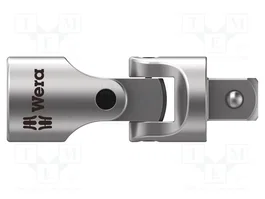 WERA Junta universal de 3/8 pulgadas y 50 mm