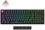 Keychron K4X-J1 Teclado Mecánico 96% Red Switch RGB Hot-Swap Layout Español Inalámbrico Bluetooth USB-C Negro