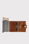 Zoozie Bags Cartera Bern - Brown Piel auténtica Unisex Color Marrón 7x2x9cm