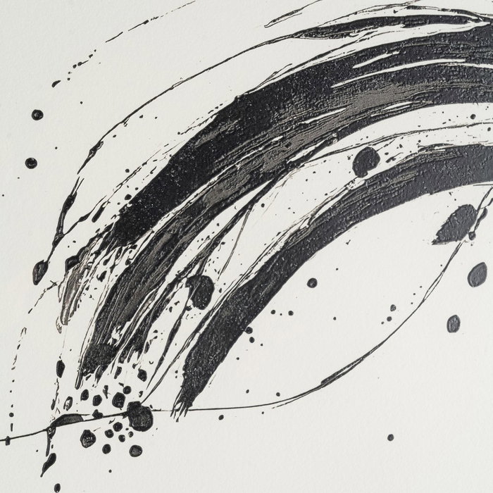 Cuadro Abstracto Madera-Cristal Impreso 76 X 3 X 98 cm