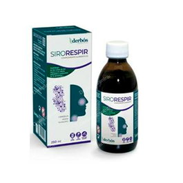 DERBOS Sirorespir 250Ml con Propóleo, Tomillo y Eucalipto para la Tos Seca y Vías Respiratorias