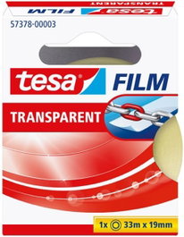 TESA TAPE, S.A. Tesafilm cinta adhesiva transparente 33 m x 19 mm, 10 rollos