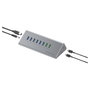 Conceptronic HUBBIES18G Hub USB de 10 puertos con 60 W de carga