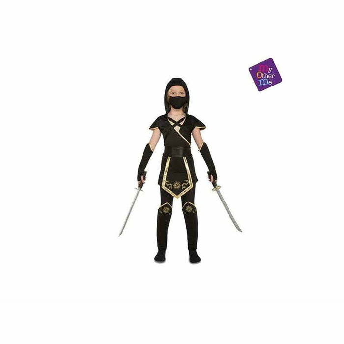 My Other Me Disfraz Black Ninja Talla 7-9 Y My Other Me Disfraz Black Ninja Talla 7-9 Y