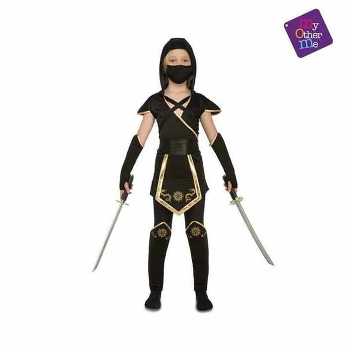 My Other Me Disfraz Black Ninja Talla 7-9 Y My Other Me Disfraz Black Ninja Talla 7-9 Y