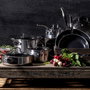 GreenPan Premiere Sartén de Acero Inoxidable 30 cm