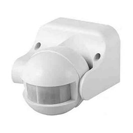 Edm Sensor de movimiento con regulador noche/día orientable 180° IP44 blanco