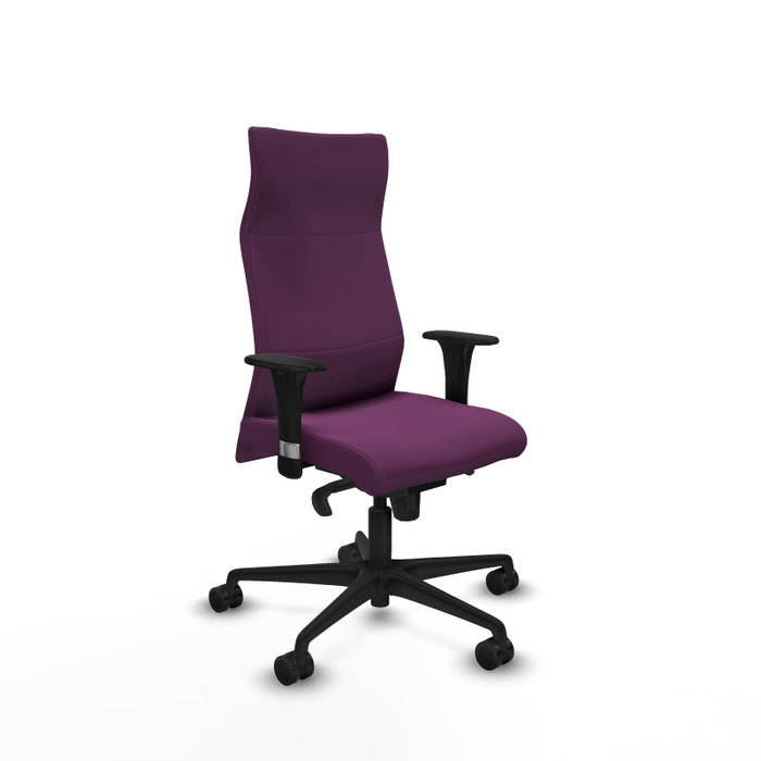 PIQUERAS Y CRESPO Sillón Albacete con mecanismo Sincro, Morado PIQUERAS Y CRESPO Sillón Albacete con mecanismo Sincro, Morado