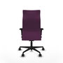PIQUERAS Y CRESPO Sillón Albacete con mecanismo Sincro, Morado