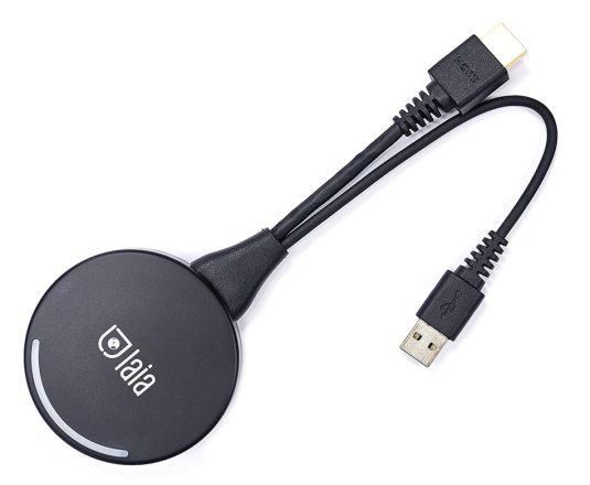 Laia Dongle inalámbrico WiFi myTeam Sharer HDMI - Adaptador de pantalla inalámbrica para compartir presentaciones y contenido multimedia Laia Dongle inalámbrico WiFi myTeam Sharer HDMI - Adaptador de pantalla inalámbrica para compartir presentaciones y contenido multimedia