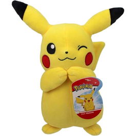 JAZWARES Peluche Pikachu Pokemon 20cm