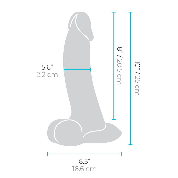 Consolador Realista B-Vibe Silicona Ø 5,6 cm (20 cm) Consolador Realista B-Vibe Silicona Ø 5,6 cm (20 cm)