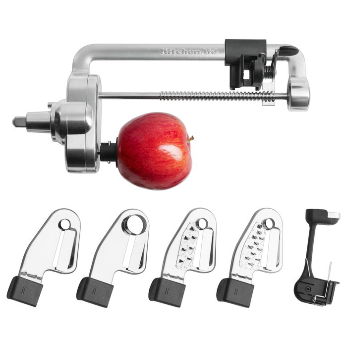 KitchenAid 5KSM1APC Spiralschneider Kit de extensión de acero inoxidable para cortador en espiral