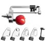 KitchenAid 5KSM1APC Spiralschneider Kit de extensión de acero inoxidable para cortador en espiral