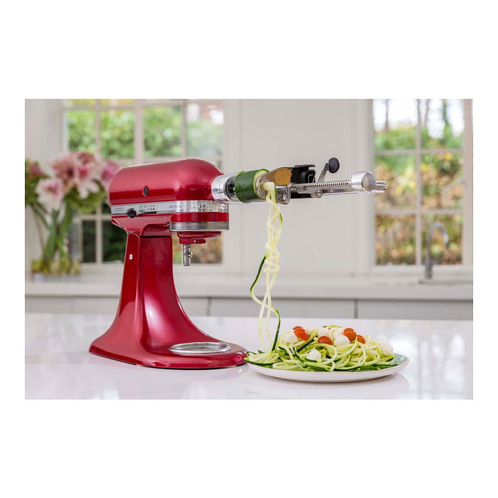 KitchenAid 5KSM1APC Spiralschneider Kit de extensión de acero inoxidable para cortador en espiral