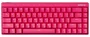 Mchose MC-Ace68Air Teclado Mecánico Gaming 68 Teclas RGB USB-C Layout Polaco Rojo