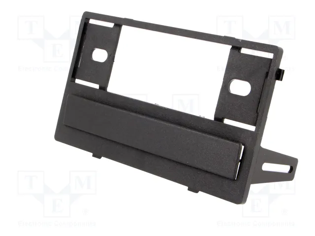 METRA Bastidor de montaje de radio 1 DIN para Honda Prelude 1992-1996, Negro