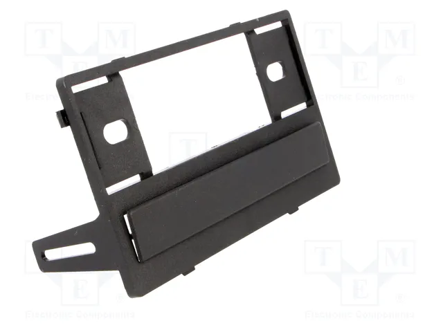 METRA Bastidor de montaje de radio 1 DIN para Honda Prelude 1992-1996, Negro