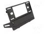 METRA Bastidor de montaje de radio 1 DIN para Honda Prelude 1992-1996, Negro