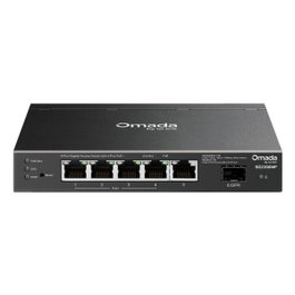 TP-Link Omada SG2206MP Switch L2 Gigabit con 5 puertos RJ-45 y 4 puertos PoE+