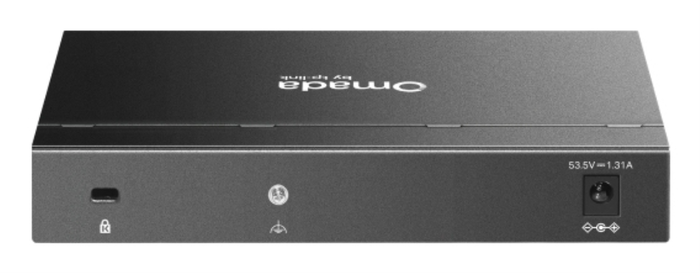 TP-Link SG2206MP Switch L2 Gigabit Ethernet con 5 Puertos RJ-45, 1 Puerto SFP y PoE, Montaje en Rack