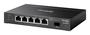 TP-Link SG2206MP Switch L2 Gigabit Ethernet con 5 Puertos RJ-45, 1 Puerto SFP y PoE, Montaje en Rack
